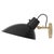 Black and Brass VV Cinquanta Wall Lamp by Vittoriano Viganò for Astep For Sale - Image 14 of 14
