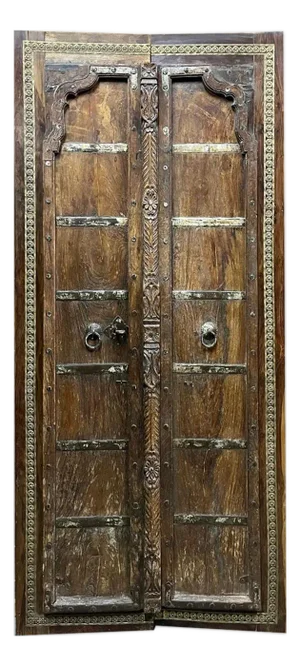 Antique Rustic Double Doors – a Pair