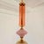 1990s Pink and Amber Murano Glass Pendant Lights - Pair For Sale - Image 12 of 13