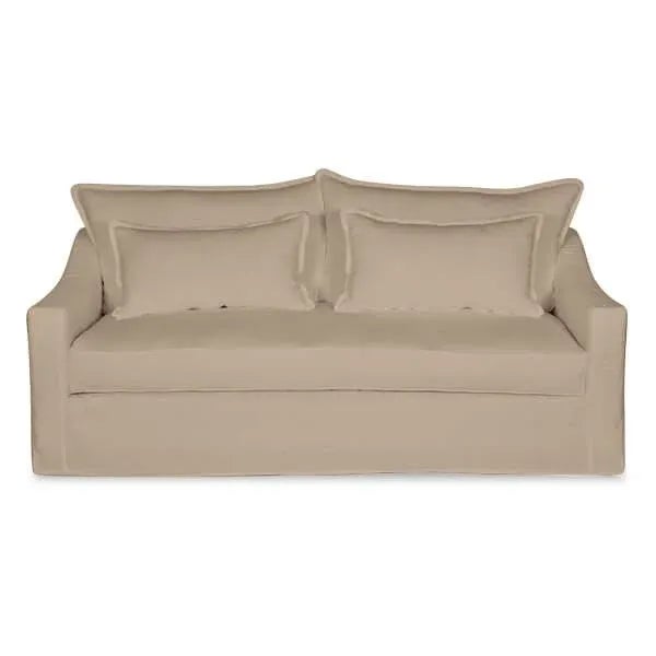 Moss Studios Moss Home Darcy Sofa 108", Safari Flax For Sale - Image 4 of 7