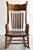 Early 20th Century Antique Rocking Chair With Embellishments and Masterful Elegant Arms and Back! For Sale - Image 5 of 10