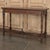 19th Century Country French Louis XVI Hand-Carved Walnut Console ~ Sofa Table For Sale - Image 18 of 18