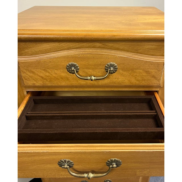 Brown Ethan Allen Country French Lingerie Chest For Sale - Image 8 of 12
