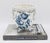 Italian Vintage Ceramic Blue and White Planter For Sale - Image 3 of 11