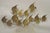 Vintage Bergasse Mid Century Modern Brass Metal "School of Fish" Wall Sculpture For Sale - Image 9 of 11