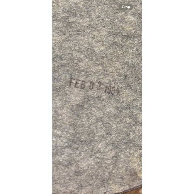 Hollywood Regency Table Lamp by Kinder Harris Lighting Company With Brass Ui Accent in Zebra Pattern Ceramic Hollywood Regency Revival Hollywood 80's Glam For Sale - Image 3 of 6