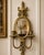 Pair of Vintage Solid Brass Japanese Hollywood Regency Mirrored Wall Sconces For Sale - Image 4 of 4