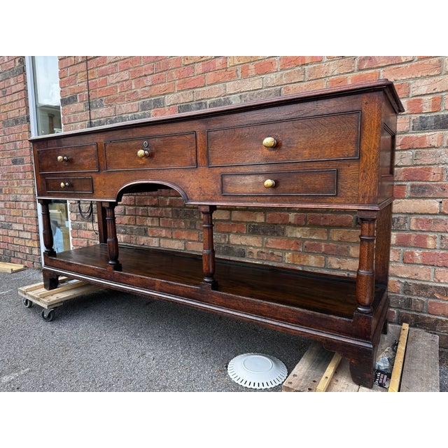 18th Century English Dresser Base For Sale - Image 4 of 16