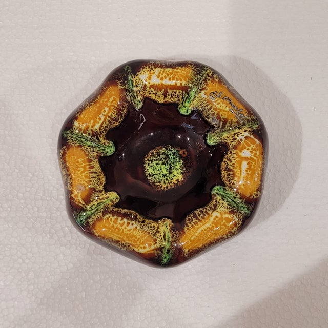 Ceramic Ashtray from Le Portel, France, 1970s For Sale - Image 3 of 11