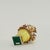 Vintage Italian Enameled Brass Flower Arrangement For Sale - Image 9 of 10