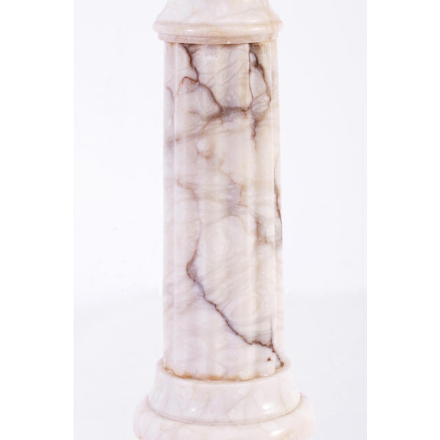 Italian Marble Column with Lighting, 1950s For Sale - Image 11 of 18