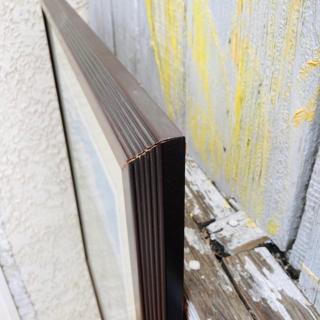 1970s Framed Pebble Beach Lithograph by James Peter Cost For Sale - Image 9 of 12