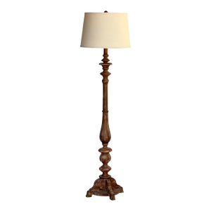 Vintage Spindled Floor Lamp