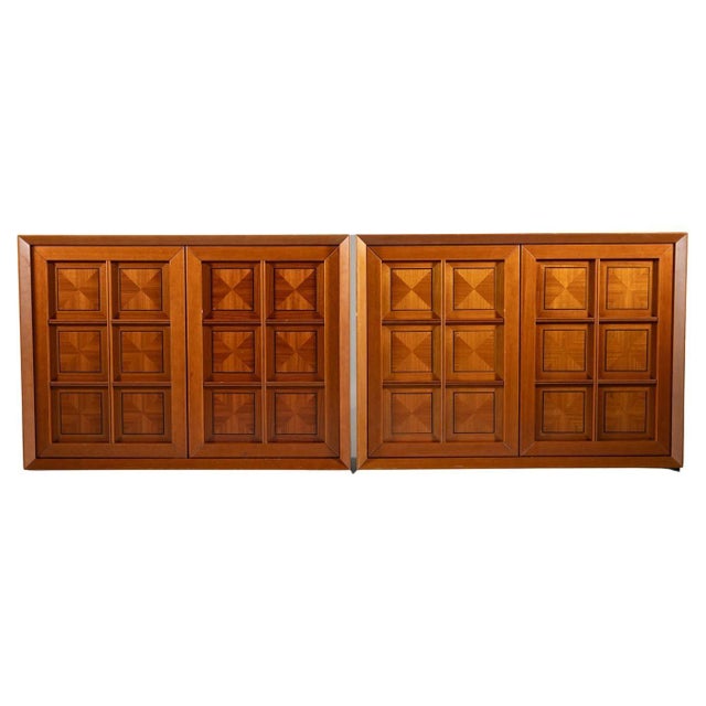 Pair of sideboards by Mobili i Caccia alla Volpe, Italy 1970s For Sale - Image 9 of 12