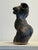 Lovely clay sculpture signed by artist 1990s.
