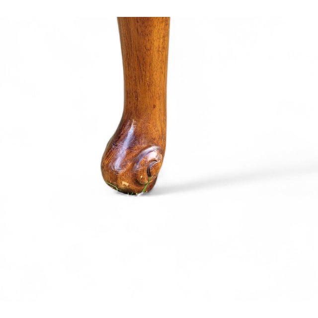 Antique Early 20th Century Louis XVI French Oval Dining Table in Walnut & Mahogany For Sale - Image 12 of 13