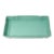Large Vintage Aqua Pottery Rectangle Tray / Centerpiece Bowl – 15.75ʺ L × 10ʺ W × 2.5ʺ H – Impressed Seal Mark, Unused Vintage C. 1950s–1980s For Sale
