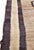 Antique Navajo Carpet, Handmade Wool, Neutral colors, Ivory, Beige, Gray & Brown For Sale - Image 12 of 17