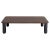 Medium Walnut and Black Marble Sunday Coffee Table by Jean-Baptiste Souletie For Sale - Image 9 of 9