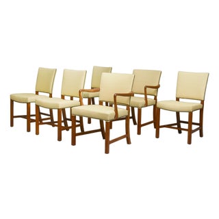 1950s Ole Wanscher Dining Chairs - Set of 6 For Sale