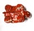 Miniature Red and White Turtle - Hand Carved From Natural Brecciated Jasper For Sale - Image 4 of 6