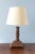 18th Century French Turned Wood Candlestick Table Lamp For Sale - Image 11 of 11