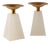 Artemis Alabaster Candle Holder, Set of 2 For Sale