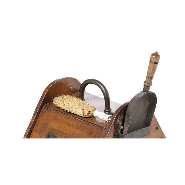Antique Coal Box, 1800s For Sale - Image 5 of 8