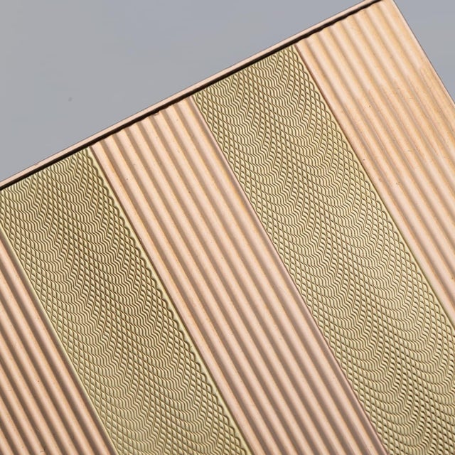 Antique French Bi-Colour 14k Gold Cigarette Case from Charlton & Co., 1920s For Sale - Image 13 of 18