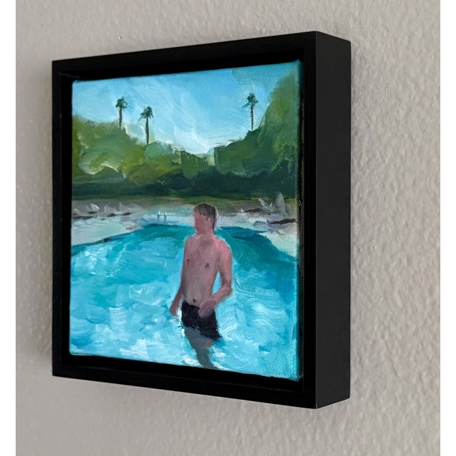 Contemporary Pool No.32 - Oil on Canvas, Framed by Kory Alexander For Sale - Image 3 of 5