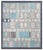 Scandinavian Flatweave Geometric Light Gray Wool Rug by Doris Leslie Blau For Sale
