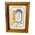 1970s Vintage Americana Folk Art Cross Stitch Goods Toothpaste Ad. Framed. For Sale