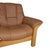 Brown Windsor Three-Seater Leather and Wood Sofa in Brown Cognac with Manual Reclining Function from Stressless For Sale - Image 8 of 18