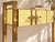Not Yet Made - Made To Order Italian Console Table in Butter Yellow Murano Glass and Brass from Justfurnituress SRL For Sale - Image 5 of 10