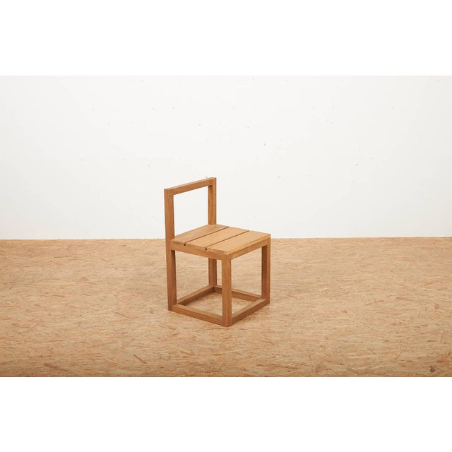 Outdoor Collection Wooden Chair by Peter Wigglesworth for Formatera, 1985. For Sale - Image 3 of 11