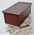 Brown Antique Mahogany Box W/Textured Alligator Finish and Brass Plaque For Sale - Image 8 of 12