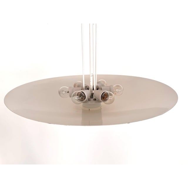 1970s Vintage Uplight Pendant Light by J.T.Kalmar for Kalmar, 1970s For Sale - Image 5 of 15