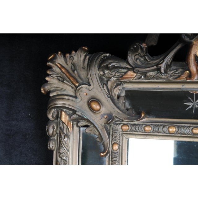 Historicism Gilt Wood Mirror, 1870s For Sale - Image 14 of 18