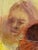 Johnny P Johnson Abstract Madonna & Child Mixed Media Oil Painting For Sale - Image 6 of 7