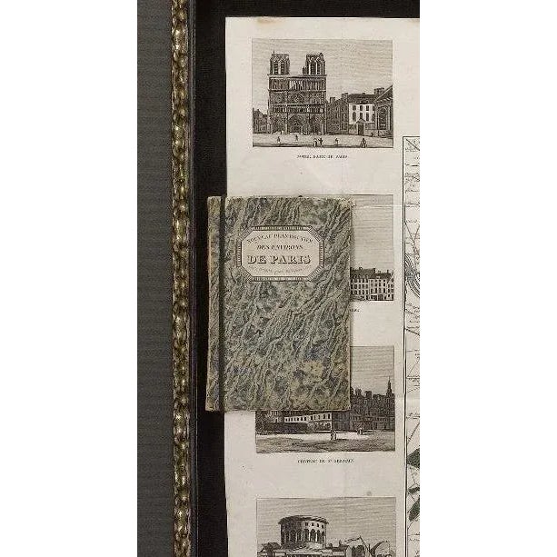 Mid 19th Century 1841 Carte Routiere Des Environs De Paris For Sale - Image 5 of 5