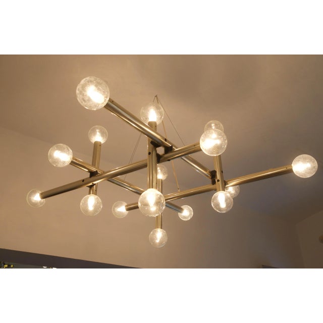 1960s Large Austrian RS-System Lamp by J.T. Kalmar for Kalmar, 1970s For Sale - Image 5 of 12