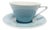 Postmodern Portcelain Cup and Saucer, Austria, 1960s, Set of 2 For Sale