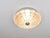 Large Round Op Art Glass Flush Mount from Peill & Putzler, 1970s For Sale - Image 10 of 17