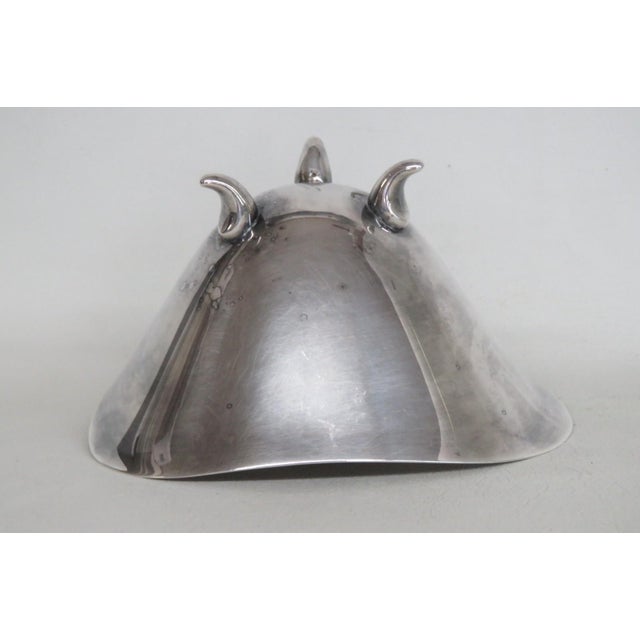 Mid 20th Century Primah H G Three Footed Silver Plated Bowl Mid Century For Sale In Miami - Image 6 of 11
