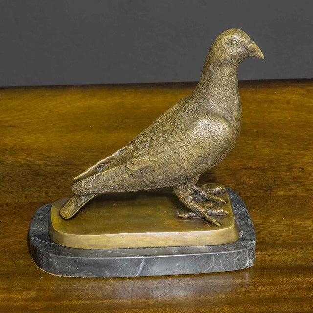 Bronze Racing Pigeon, 20th-Century For Sale - Image 14 of 14