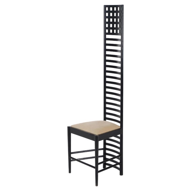 Hill House Chair attributed to Charles Rennie Mackintosh, 1970s For Sale