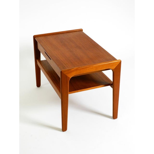 Mid-Century Modern Danish Teak Side Table with Drawer by Salin Nyborg, 1960s For Sale - Image 10 of 18