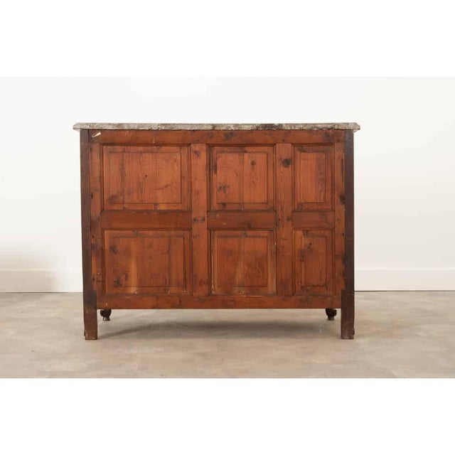 Gray French 19th Century Louis XV Style Commode For Sale - Image 8 of 10