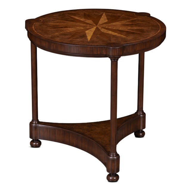 Maitland-Smith Cameron Side Table Round For Sale