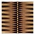 Schumacher Backgammon Cut Velvet Fabric In Ochre For Sale